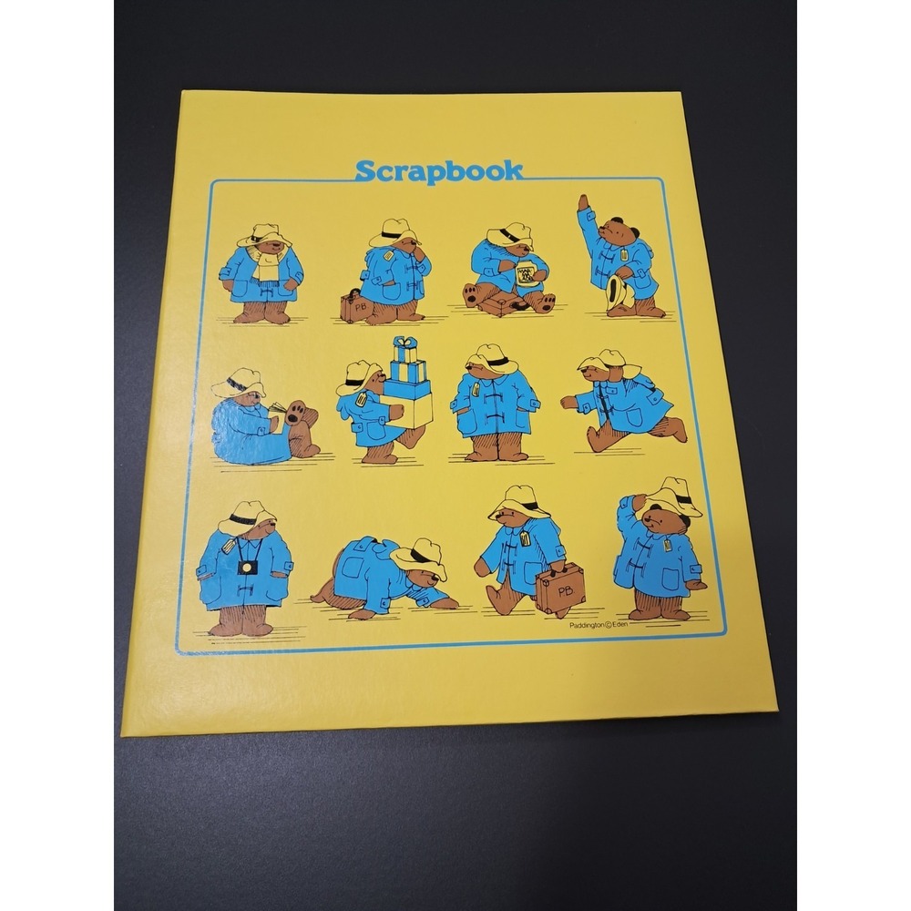 Vintage‎ Paddington Bear Scrap Book